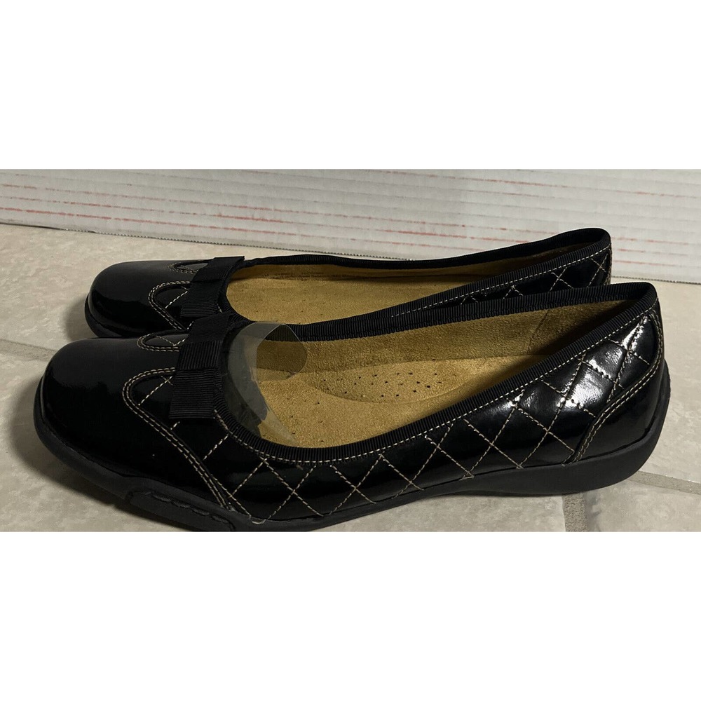 Naturalizer Shoes Womens 7 M Cordo Flats Slip On Black